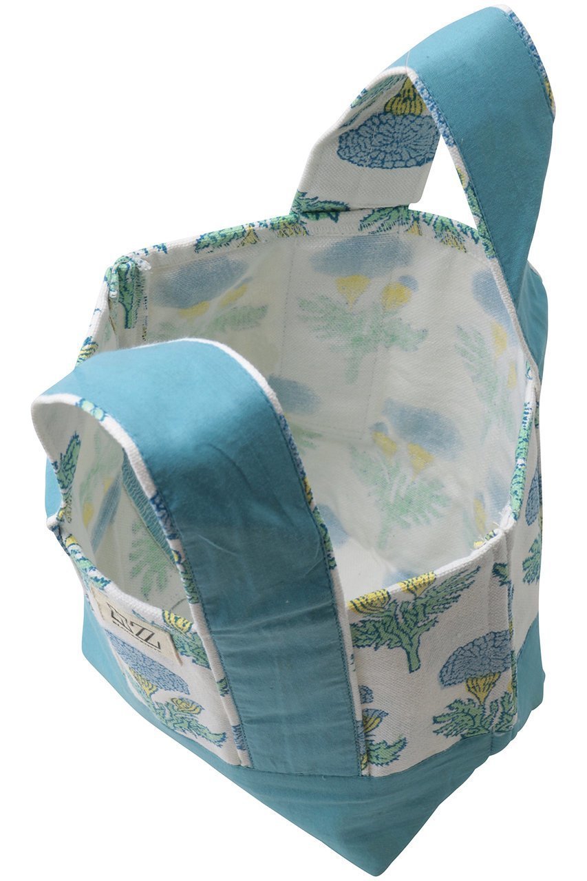 【エスゼット ブロックプリント/SZ Blockprints】のMAINE MINI TOTE FLEUR トートバッグ 人気、トレンドファッション・服の通販 founy(ファニー) 　ファッション　Fashion　レディースファッション　Fashion for Women　バッグ　Bags　スマート　Smart, Elegant　リゾート　Resort, Vacation Style　新作・新入荷　New Arrivals / New In　旅行　Travel　無地　Plain, Solid Color　財布　Wallet, Purse　other-5|ID: prp329100004942624 ipo3291000000037096490