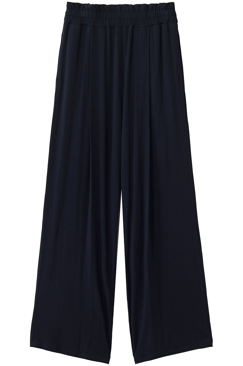 【スリー ドッツ/three dots】のトラベルラインパンツ インテリア・キッズ・メンズ・レディースファッション・服の通販 founy(ファニー) 　ファッション　Fashion　レディースファッション　Fashion for Women　パンツ　Pants & Trousers　とろみ　Fluid, Flowy Fabric　ギャザー　Gathered, Ruffled　エレガント 上品　Elegant　新作・新入荷　New Arrivals / New In　ダークネイビー|ID: prp329100004942625 ipo3291000000037096493