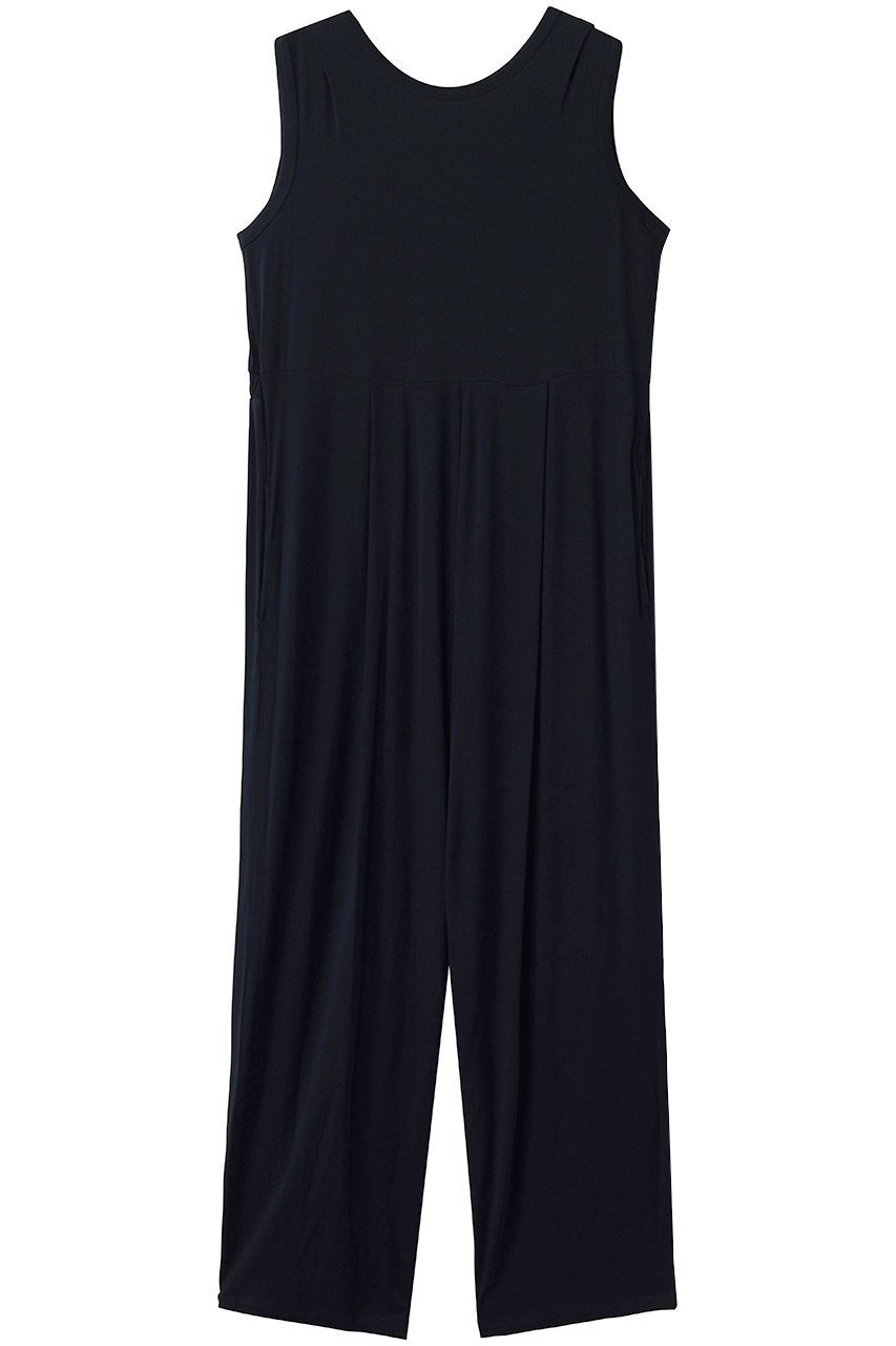 【スリー ドッツ/three dots】のトラベルライン サロペット インテリア・キッズ・メンズ・レディースファッション・服の通販 founy(ファニー) 　ファッション　Fashion　レディースファッション　Fashion for Women　パンツ　Pants & Trousers　とろみ　Fluid, Flowy Fabric　サロペット　Overalls, Salopette　サンダル　Sandals, Summer Shoes　トラベル　Travel, Travel Gear　フラット　Flat, Flat Shoes　エレガント 上品　Elegant　新作・新入荷　New Arrivals / New In　旅行　Travel　ダークネイビー|ID: prp329100004942626 ipo3291000000037096500