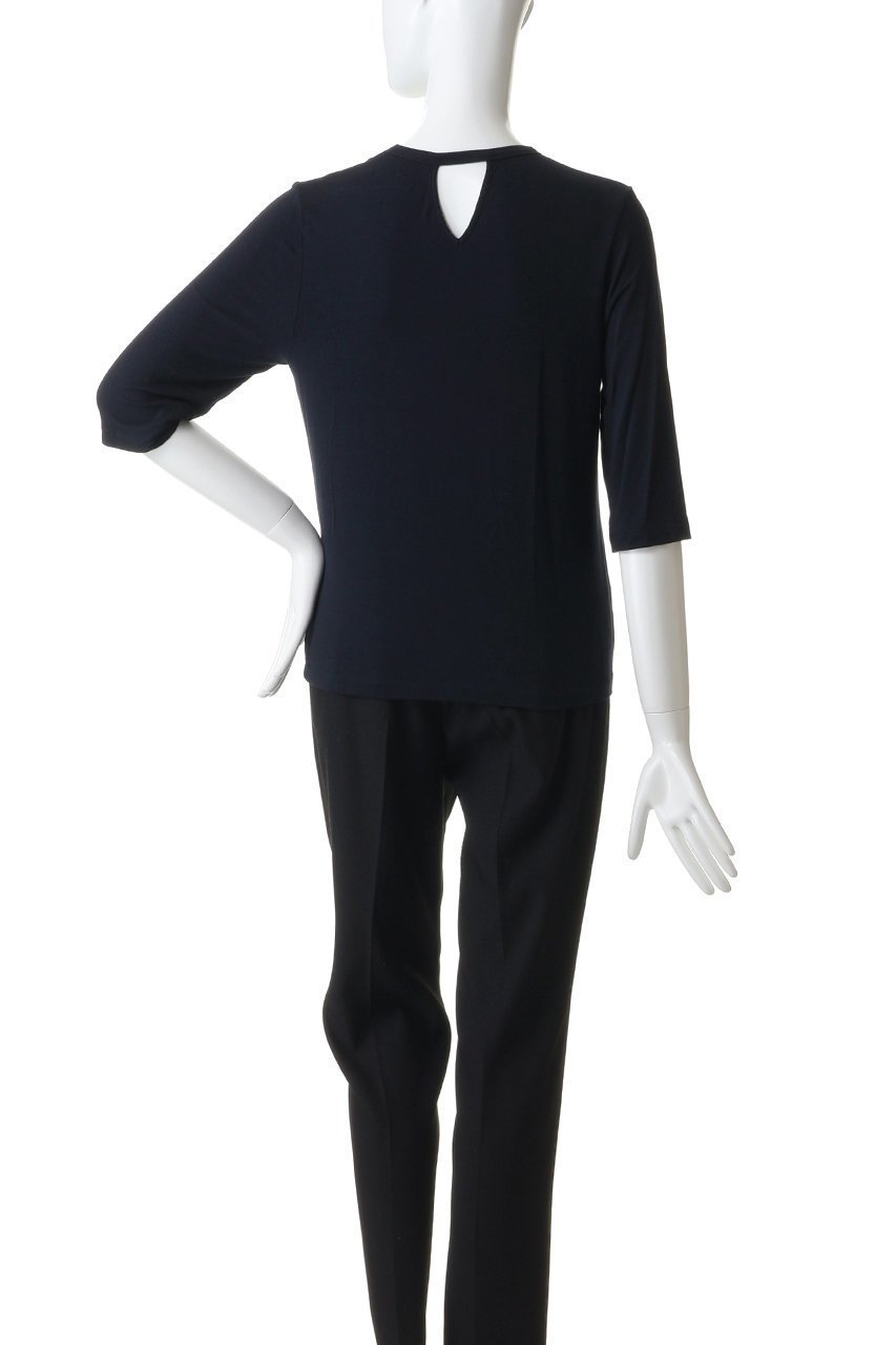 【スリー ドッツ/three dots】のトラベルライン ジェシカ Tシャツ 人気、トレンドファッション・服の通販 founy(ファニー) 　ファッション　Fashion　レディースファッション　Fashion for Women　トップス・カットソー　Cut & Sew Tops　シャツ・ブラウス・オフィスカジュアル　Elegant Blouses & Button-Ups　ロングTシャツ・Tシャツ　Longline T-Shirts & Tees　カットソー・ベーシックTシャツ　Cut-and-Sewn Tops / Stretch Tees & Basics　とろみ　Fluid, Flowy Fabric　ショート　Short, Short Length　スリーブ　Sleeve, Long Sleeve / Short Sleeve　トラベル　Travel, Travel Gear　フィット　Fit, Slim Fit　リラックス　Relax, Relaxed Fit　エレガント 上品　Elegant　新作・新入荷　New Arrivals / New In　旅行　Travel　other-4|ID: prp329100004942628 ipo3291000000037096518