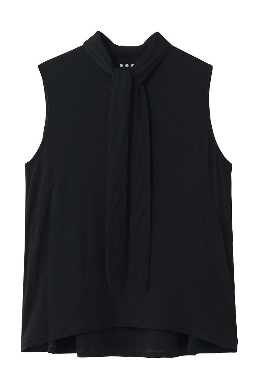 【スリー ドッツ/three dots】のトラベルライン タイトップス インテリア・キッズ・メンズ・レディースファッション・服の通販 founy(ファニー) 　ファッション　Fashion　レディースファッション　Fashion for Women　トップス・カットソー　Cut & Sew Tops　キャミソール&ノースリーブ　Camisoles & Sleeveless Tops　シャツ・ブラウス・オフィスカジュアル　Elegant Blouses & Button-Ups　旅行　Travel　とろみ　Fluid, Flowy Fabric　シンプル　Simple, Minimal　トラベル　Travel, Travel Gear　ノースリーブ　Sleeveless, No-Sleeve　マニッシュ　Mannish, Boyish　リラックス　Relax, Relaxed Fit　新作・新入荷　New Arrivals / New In　ブラック|ID: prp329100004942629 ipo3291000000037096521