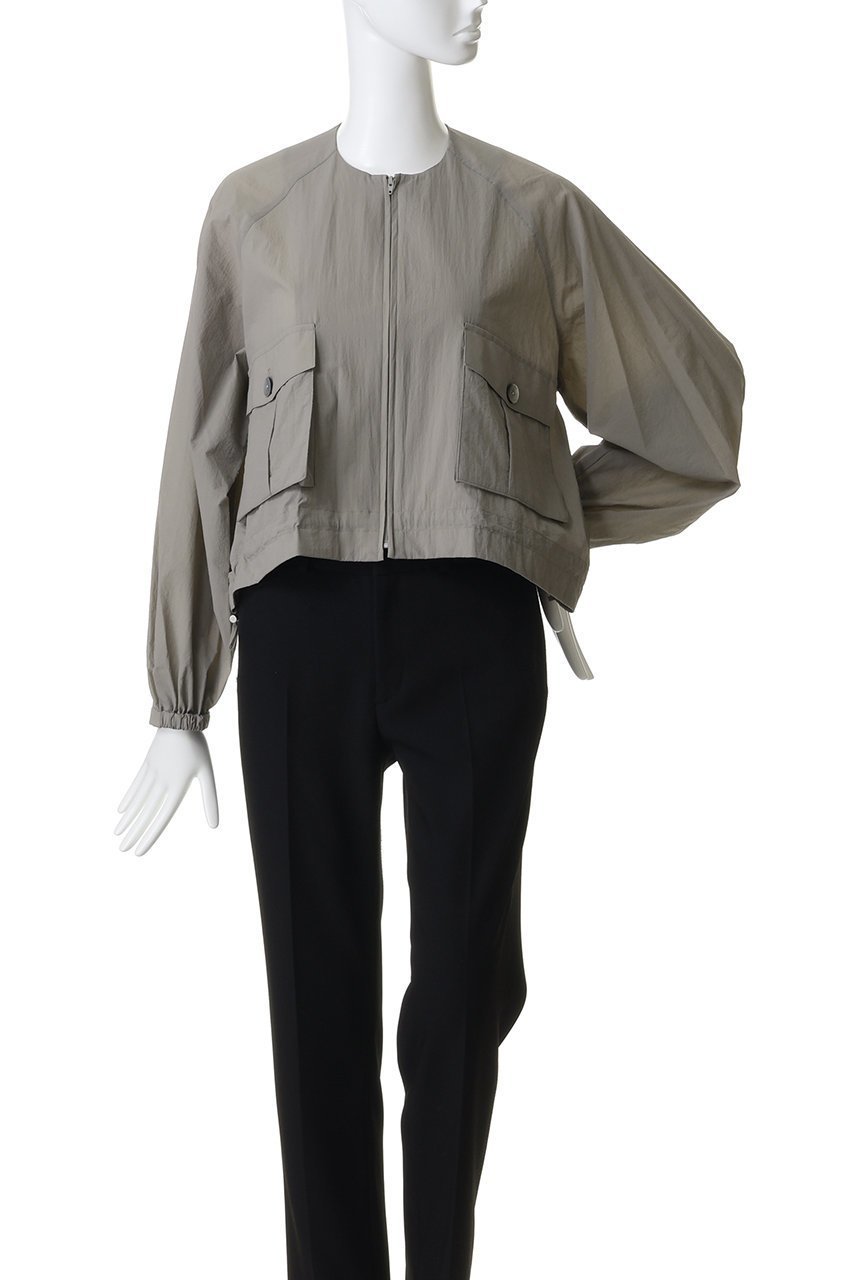 【スリー ドッツ/three dots】のクリスピー タフタジャケット 人気、トレンドファッション・服の通販 founy(ファニー) 　ファッション　Fashion　レディースファッション　Fashion for Women　アウター　Coat / Outerwear Collection　レディースジャケット・軽アウター　Jackets　シャーリング　Shirring, Ruched　ジャケット　Jacket, Outerwear　スポーティ　Sporty, Casual Athletic　タフタ　Taffeta, Structured Fabric　ポケット　Pocket, Pocket Detail　エレガント 上品　Elegant　新作・新入荷　New Arrivals / New In　旅行　Travel　ビジネス 仕事 通勤　Business / Work / Commuting　other-2|ID: prp329100004942631 ipo3291000000037096539