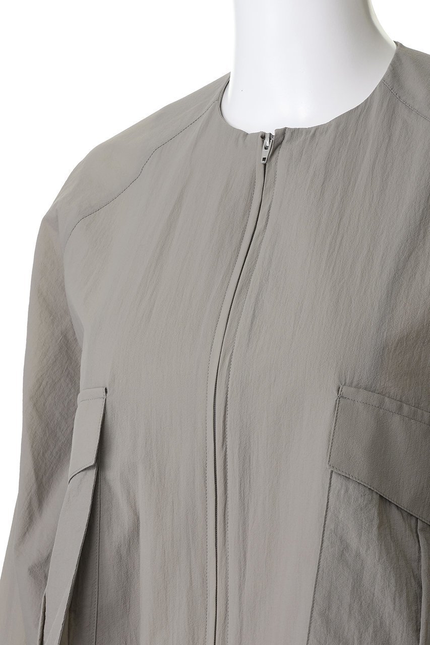 【スリー ドッツ/three dots】のクリスピー タフタジャケット 人気、トレンドファッション・服の通販 founy(ファニー) 　ファッション　Fashion　レディースファッション　Fashion for Women　アウター　Coat / Outerwear Collection　レディースジャケット・軽アウター　Jackets　シャーリング　Shirring, Ruched　ジャケット　Jacket, Outerwear　スポーティ　Sporty, Casual Athletic　タフタ　Taffeta, Structured Fabric　ポケット　Pocket, Pocket Detail　エレガント 上品　Elegant　新作・新入荷　New Arrivals / New In　旅行　Travel　ビジネス 仕事 通勤　Business / Work / Commuting　other-5|ID: prp329100004942631 ipo3291000000037096542