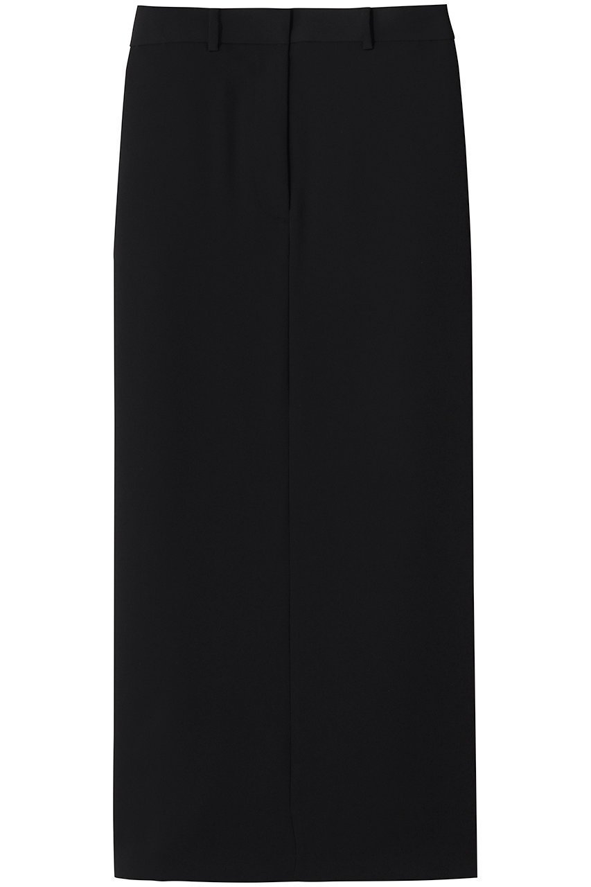 【その他のブランド/Other】の【ESSENTIAL】ジョーゼット ロングタイトスカート インテリア・キッズ・メンズ・レディースファッション・服の通販 founy(ファニー) 　ファッション　Fashion　レディースファッション　Fashion for Women　スカート　Skirts　ロングスカート　Long Skirts / Maxi & Midi Skirts　ジョーゼット　Georgette, Semi-Sheer Fabric　ロング　Long, Long-Length　定番　Standard, Basic Item　新作・新入荷　New Arrivals / New In　ブラック|ID: prp329100004942633 ipo3291000000037096555