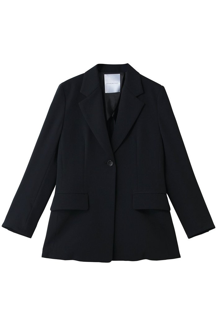 【ストラスブルゴ/STRASBURGO】の【ESSENTIAL】ジョーゼット テーラードジャケット インテリア・キッズ・メンズ・レディースファッション・服の通販 founy(ファニー) https://founy.com/ ファッション Fashion レディースファッション Fashion for Women アウター Coat / Outerwear Collection レディースジャケット・軽アウター Jackets テーラードジャケット / 通勤・きれいめスタイル Tailored Jackets & Blazers シンプル Simple, Minimal ジャケット Jacket, Outerwear ジョーゼット Georgette, Semi-Sheer Fabric バランス Balance, Style Balance フロント Front, Front Design 定番 Standard, Basic Item 新作・新入荷 New Arrivals / New In |ID: prp329100004942634 ipo3291000000037096560