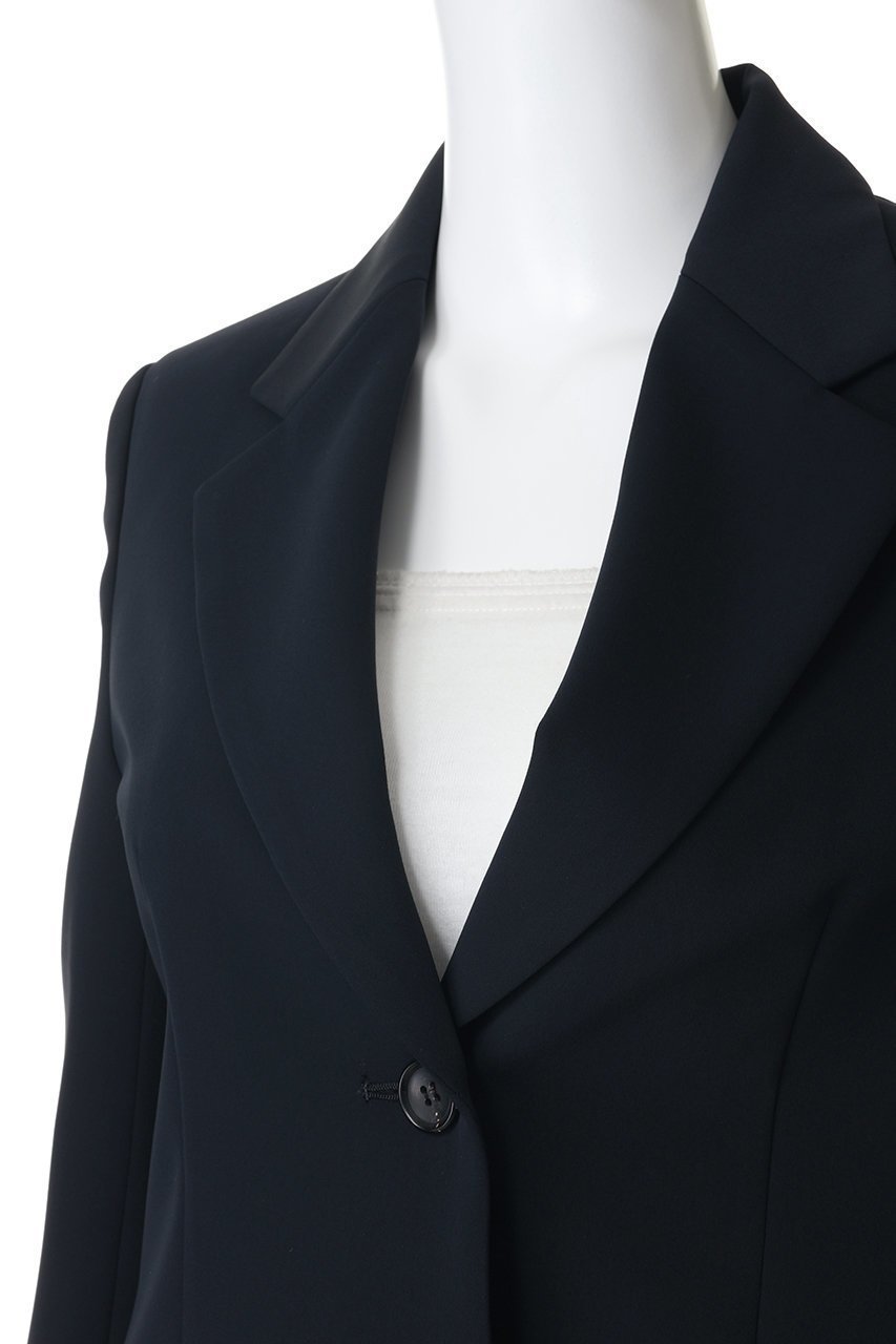 【その他のブランド/Other】の【ESSENTIAL】ジョーゼット テーラードジャケット 人気、トレンドファッション・服の通販 founy(ファニー) 　ファッション　Fashion　レディースファッション　Fashion for Women　アウター　Coat / Outerwear Collection　レディースジャケット・軽アウター　Jackets　テーラードジャケット / 通勤・きれいめスタイル　Tailored Jackets & Blazers　シンプル　Simple, Minimal　ジャケット　Jacket, Outerwear　ジョーゼット　Georgette, Semi-Sheer Fabric　バランス　Balance, Style Balance　フロント　Front, Front Design　定番　Standard, Basic Item　新作・新入荷　New Arrivals / New In　other-5|ID: prp329100004942634 ipo3291000000037096566