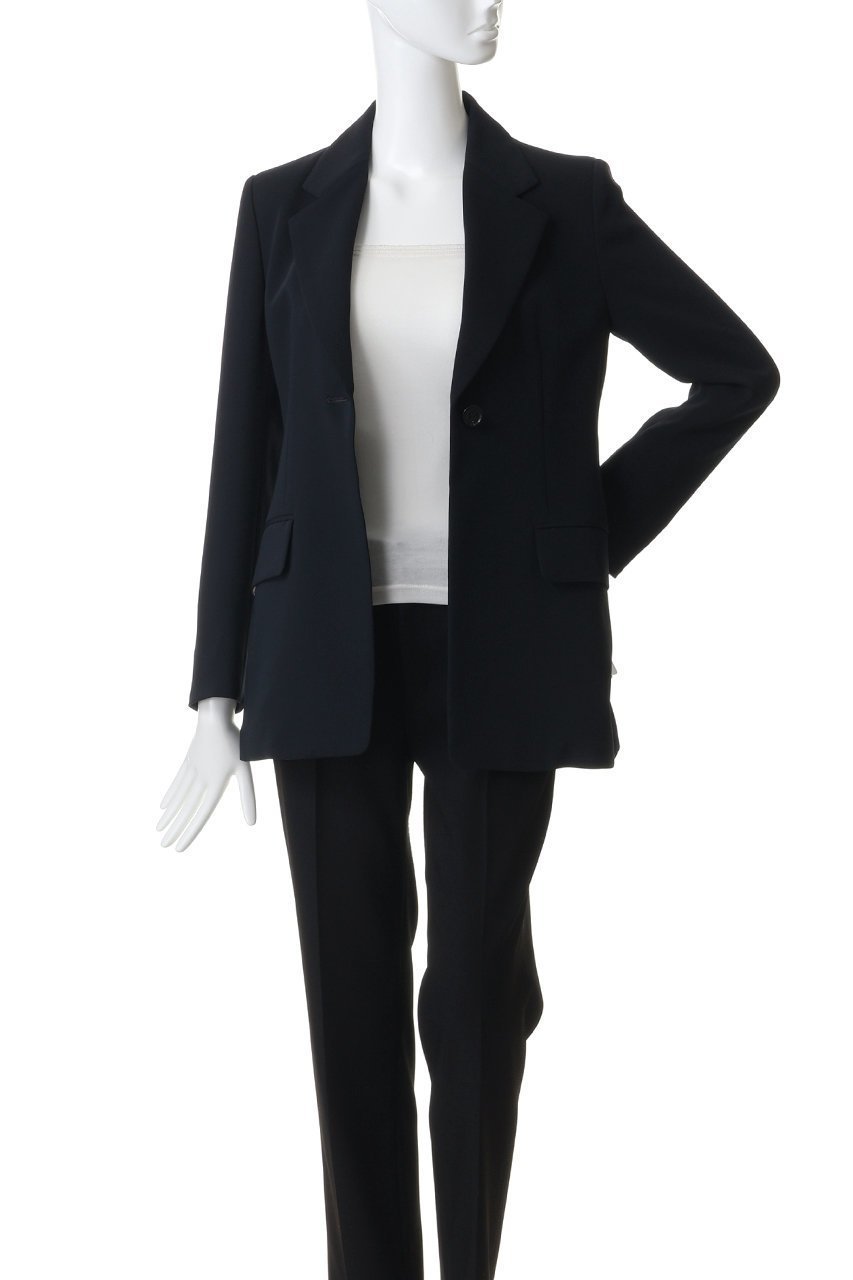 【その他のブランド/Other】の【ESSENTIAL】ジョーゼット テーラードジャケット 人気、トレンドファッション・服の通販 founy(ファニー) 　ファッション　Fashion　レディースファッション　Fashion for Women　アウター　Coat / Outerwear Collection　レディースジャケット・軽アウター　Jackets　テーラードジャケット / 通勤・きれいめスタイル　Tailored Jackets & Blazers　シンプル　Simple, Minimal　ジャケット　Jacket, Outerwear　ジョーゼット　Georgette, Semi-Sheer Fabric　バランス　Balance, Style Balance　フロント　Front, Front Design　定番　Standard, Basic Item　新作・新入荷　New Arrivals / New In　other-7|ID: prp329100004942634 ipo3291000000037096568