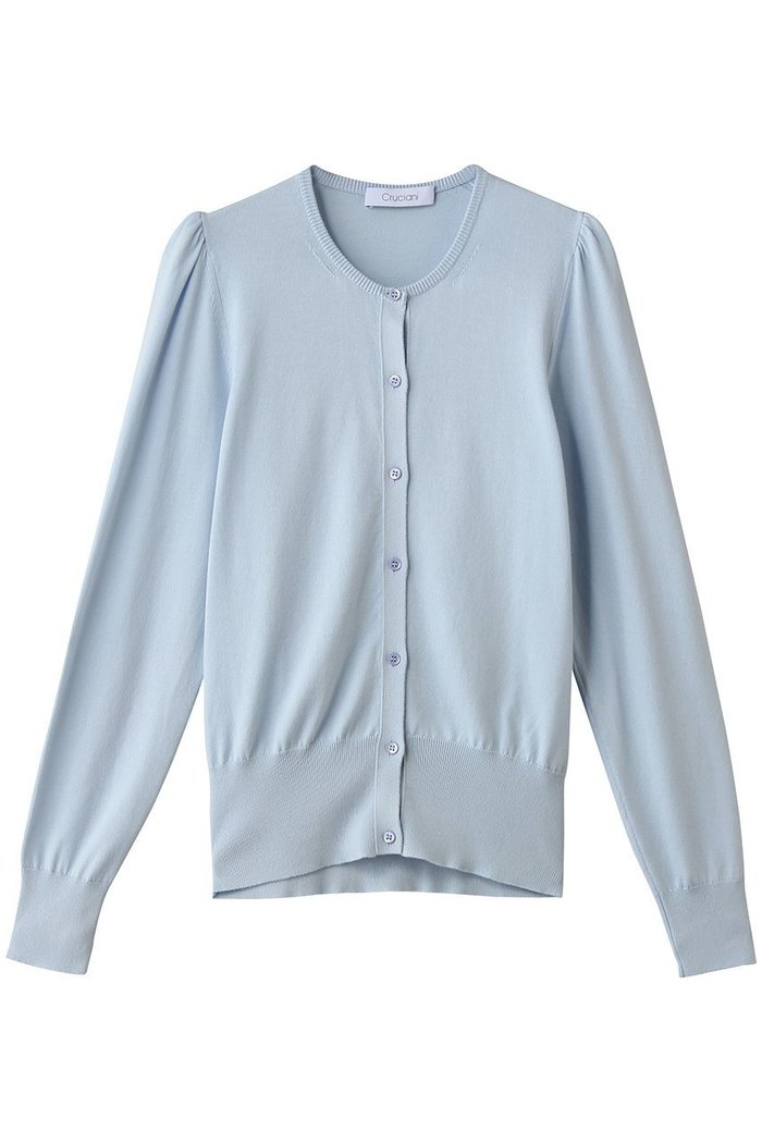 【ストラスブルゴ/STRASBURGO】の【CRUCIANI】27ゲージ パフスリーブ カーディガン インテリア・キッズ・メンズ・レディースファッション・服の通販 founy(ファニー) https://founy.com/ ファッション Fashion レディースファッション Fashion for Women トップス・カットソー Cut & Sew Tops ニット Knit Tops & Sweaters カーディガン・羽織り Layered Style Cardigans インナー Innerwear カーディガン Cardigan, Knitwear シンプル Simple, Minimal スリーブ Sleeve, Long Sleeve / Short Sleeve モダン Modern, Contemporary 新作・新入荷 New Arrivals / New In |ID: prp329100004942637 ipo3291000000037096585