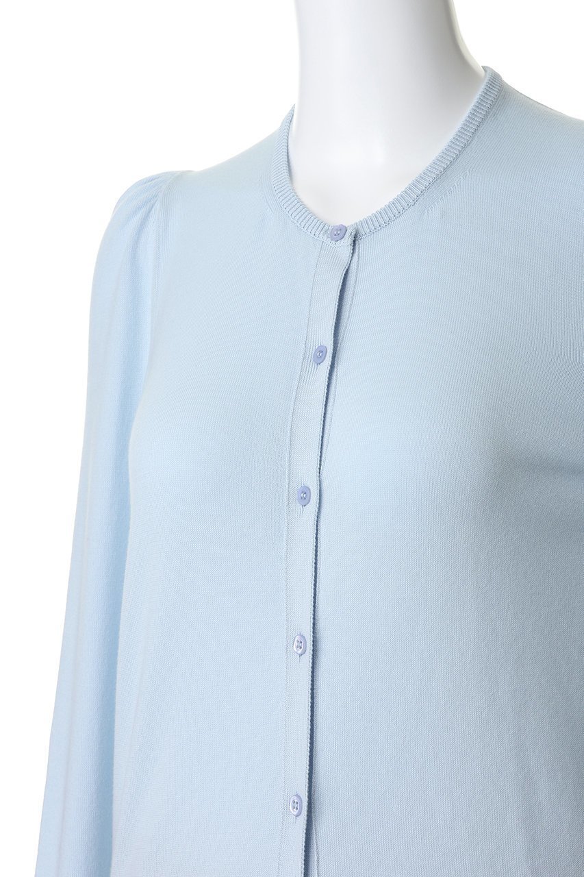 【その他のブランド/Other】の【CRUCIANI】27ゲージ パフスリーブ カーディガン 人気、トレンドファッション・服の通販 founy(ファニー) 　ファッション　Fashion　レディースファッション　Fashion for Women　トップス・カットソー　Cut & Sew Tops　ニット　Knit Tops & Sweaters　カーディガン・羽織り　Layered Style Cardigans　インナー　Innerwear　カーディガン　Cardigan, Knitwear　シンプル　Simple, Minimal　スリーブ　Sleeve, Long Sleeve / Short Sleeve　モダン　Modern, Contemporary　新作・新入荷　New Arrivals / New In　other-5|ID: prp329100004942637 ipo3291000000037096590