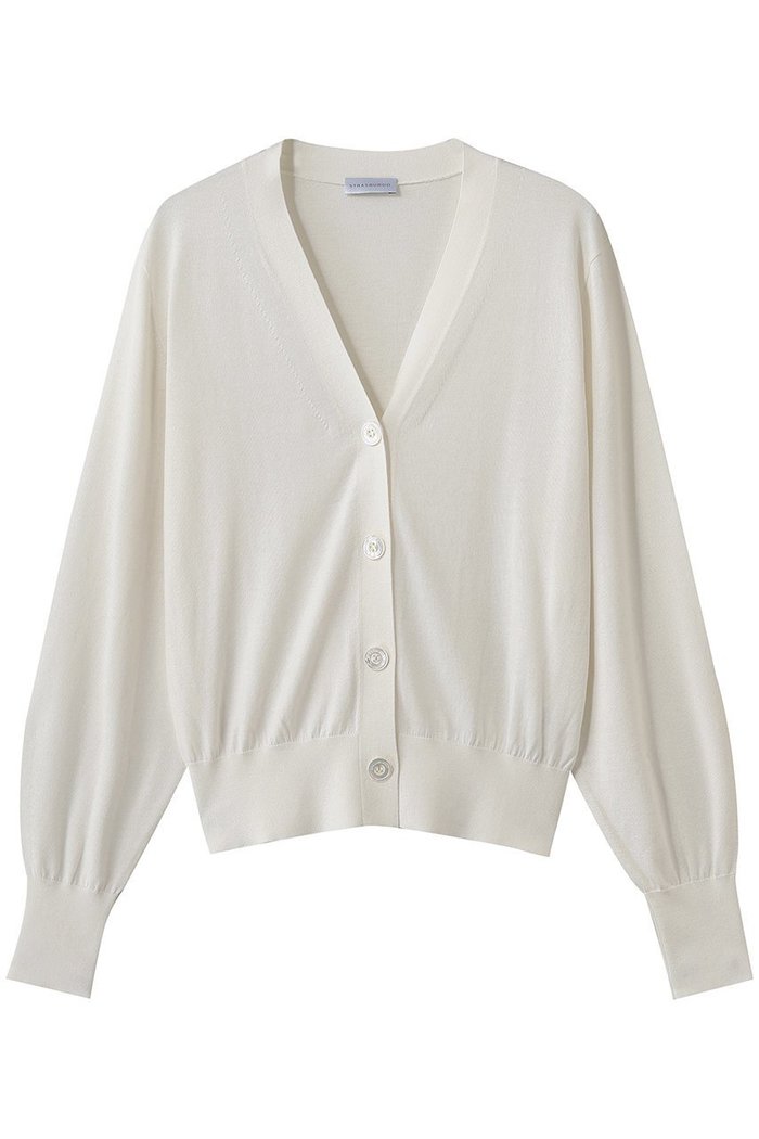 【ストラスブルゴ/STRASBURGO】のシルクコットン Vネックカーディガン インテリア・キッズ・メンズ・レディースファッション・服の通販 founy(ファニー) https://founy.com/ ファッション Fashion レディースファッション Fashion for Women トップス・カットソー Cut & Sew Tops ニット Knit Tops & Sweaters カーディガン・羽織り Layered Style Cardigans Vネックトップス V-Neck Tops / V-Cut Neckline Shirts なめらか Smooth, Silky Texture カーディガン Cardigan, Knitwear シルク Silk, 100% Silk 新作・新入荷 New Arrivals / New In 無地 Plain, Solid Color |ID: prp329100004942639 ipo3291000000037096597