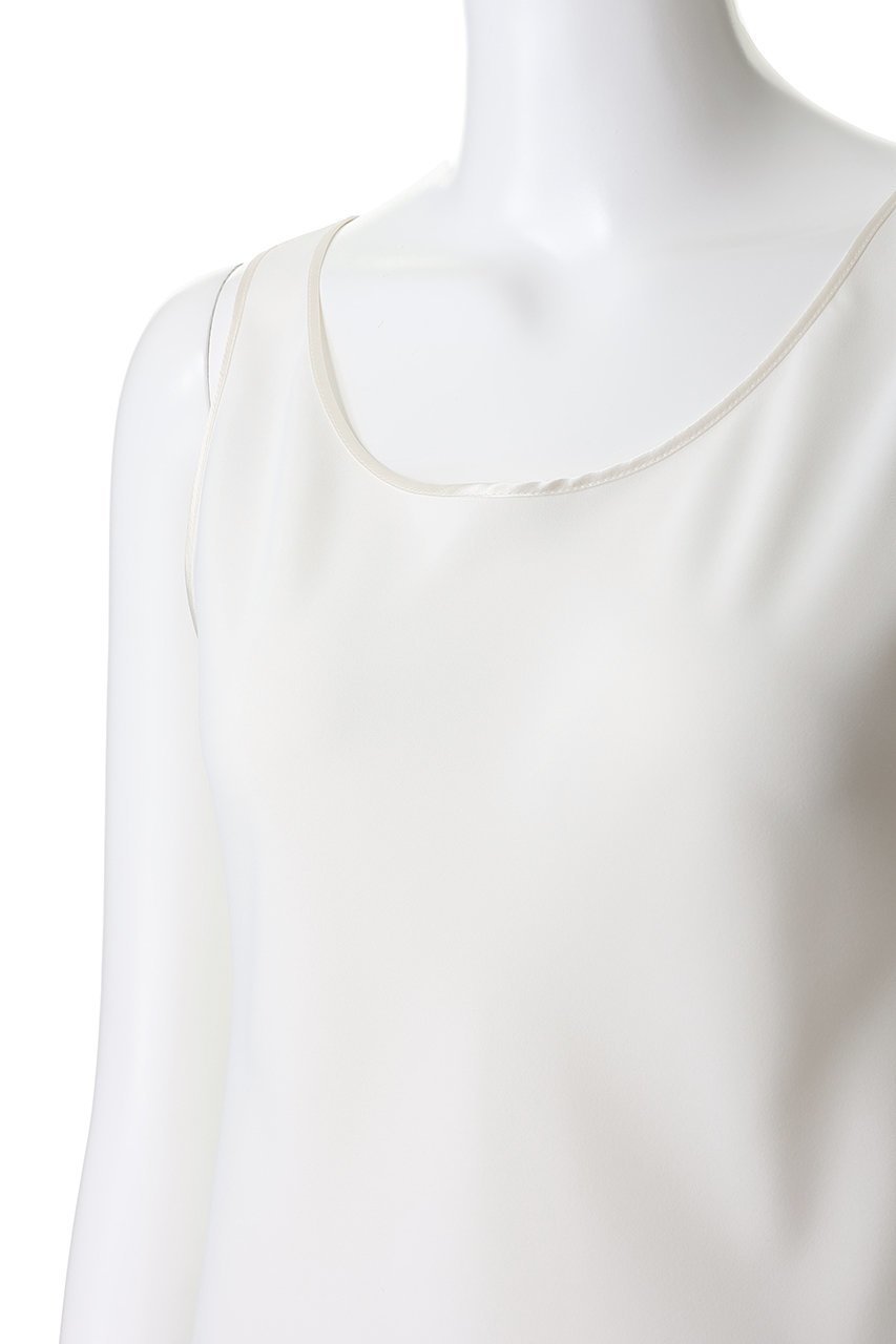 【その他のブランド/Other】のサテンタンクトップ ブラウス 人気、トレンドファッション・服の通販 founy(ファニー) 　ファッション　Fashion　レディースファッション　Fashion for Women　トップス・カットソー　Cut & Sew Tops　キャミソール&ノースリーブ　Camisoles & Sleeveless Tops　シャツ・ブラウス・オフィスカジュアル　Elegant Blouses & Button-Ups　ロングTシャツ・Tシャツ　Longline T-Shirts & Tees　カットソー・ベーシックTシャツ　Cut-and-Sewn Tops / Stretch Tees & Basics　インナー　Innerwear　キャミソール　Camisole, Spaghetti Strap Top　コンパクト　Compact, Small Size　サテン　Satin, Glossy Fabric　シルク　Silk, 100% Silk　タンク　Tank Top, Sleeveless Top　ドレープ　Drape, Draping Fabric　バランス　Balance, Style Balance　フロント　Front, Front Design　ラウンド　Round, Round Neck　リラックス　Relax, Relaxed Fit　新作・新入荷　New Arrivals / New In　other-5|ID: prp329100004942640 ipo3291000000037096612