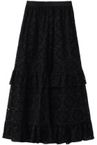 【その他のブランド/Other】のカットワーク ティアードスカート 人気、トレンドファッション・服の通販 founy(ファニー) ファッション Fashion レディースファッション Fashion for Women スカート Skirts ティアードスカート Tiered Skirts ロングスカート Long Skirts / Maxi & Midi Skirts おすすめ Recommended / Our Picks ギャザー Gathered, Ruffled サンダル Sandals, Summer Shoes ティアード Tiered, Tiered Style ティアードスカート Tiered Skirt, Flounced Skirt フェミニン Feminine, Girly フリル Frill, Ruffle フロント Front, Front Design ロング Long, Long-Length ワーク Workwear, Utility Style 新作・新入荷 New Arrivals / New In thumbnail ブラック|ID: prp329100004942643 ipo3291000000037096628