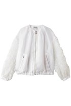 【その他のブランド/Other】のカットフラワー ブルゾン 人気、トレンドファッション・服の通販 founy(ファニー) ファッション Fashion レディースファッション Fashion for Women アウター Coat / Outerwear Collection レディースジャケット・軽アウター Jackets ブルゾンジャケット・スポーティアウター Blouson Jackets オーガンジー Organza Fabric シアー Sheer, See-Through ジャケット Jacket, Outerwear ノースリーブ Sleeveless, No-Sleeve バランス Balance, Style Balance フィット Fit, Slim Fit フラワー Flower, Floral ブルゾン Blouson, Bomber Jacket ボトム Bottoms, Lower Wear モチーフ Motif, Design Theme リュクス Luxury, Elegant, High-End, Chic 新作・新入荷 New Arrivals / New In thumbnail ホワイト|ID: prp329100004942645 ipo3291000000037096641