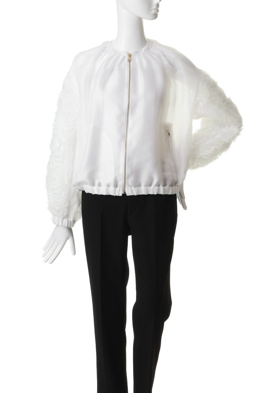 【その他のブランド/Other】のカットフラワー ブルゾン 人気、トレンドファッション・服の通販 founy(ファニー) 　ファッション　Fashion　レディースファッション　Fashion for Women　アウター　Coat / Outerwear Collection　レディースジャケット・軽アウター　Jackets　ブルゾンジャケット・スポーティアウター　Blouson Jackets　オーガンジー　Organza Fabric　シアー　Sheer, See-Through　ジャケット　Jacket, Outerwear　ノースリーブ　Sleeveless, No-Sleeve　バランス　Balance, Style Balance　フィット　Fit, Slim Fit　フラワー　Flower, Floral　ブルゾン　Blouson, Bomber Jacket　ボトム　Bottoms, Lower Wear　モチーフ　Motif, Design Theme　リュクス　Luxury, Elegant, High-End, Chic　新作・新入荷　New Arrivals / New In　other-2|ID: prp329100004942645 ipo3291000000037096643
