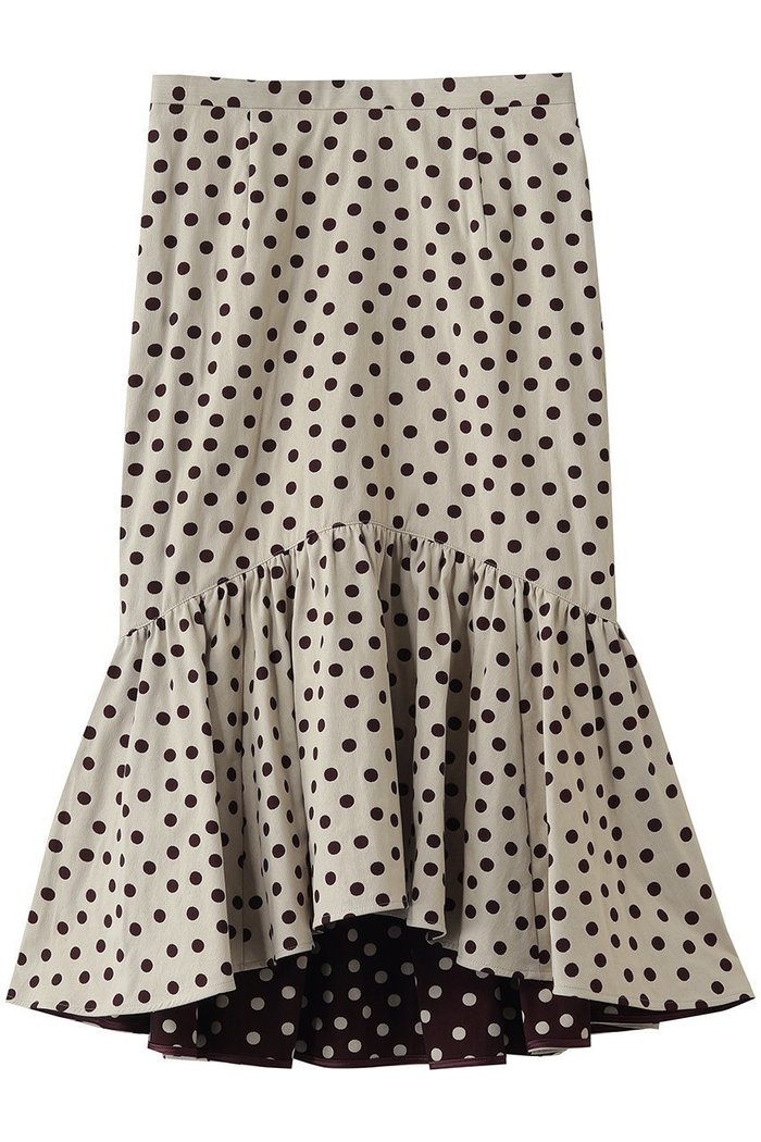 【ストラスブルゴ/STRASBURGO】のドット柄 マーメイドスカート インテリア・キッズ・メンズ・レディースファッション・服の通販 founy(ファニー) https://founy.com/ ファッション Fashion レディースファッション Fashion for Women スカート Skirts ギャザー Gathered, Ruffled シンプル Simple, Minimal ジャカード／ジャガード Jacquard, Woven Pattern ストレッチ Stretch, Stretchy Fabric ドット Polka Dot, Dot Pattern マーメイド Mermaid, Fishtail Silhouette 新作・新入荷 New Arrivals / New In |ID: prp329100004942646 ipo3291000000037096649