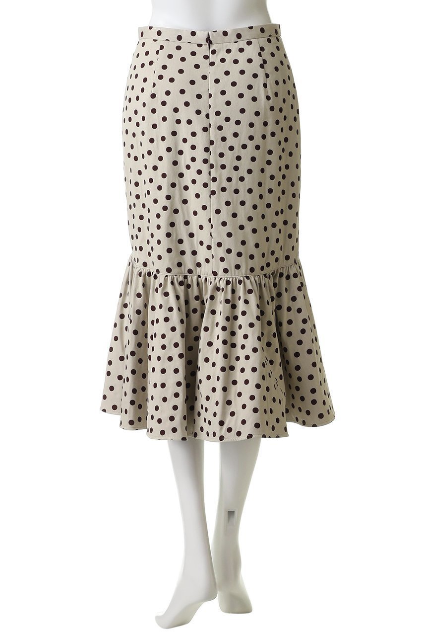 【その他のブランド/Other】のドット柄 マーメイドスカート 人気、トレンドファッション・服の通販 founy(ファニー) 　ファッション　Fashion　レディースファッション　Fashion for Women　スカート　Skirts　ギャザー　Gathered, Ruffled　シンプル　Simple, Minimal　ジャカード／ジャガード　Jacquard, Woven Pattern　ストレッチ　Stretch, Stretchy Fabric　ドット　Polka Dot, Dot Pattern　マーメイド　Mermaid, Fishtail Silhouette　新作・新入荷　New Arrivals / New In　other-4|ID: prp329100004942646 ipo3291000000037096654