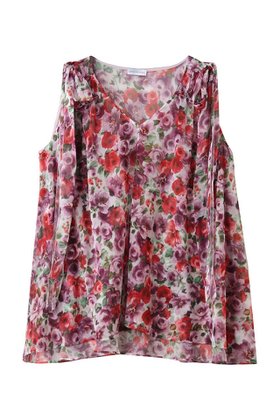 【その他のブランド/Other】のフラワー柄 ショルダーリボン ブラウス 人気、トレンドファッション・服の通販 founy(ファニー) ファッション Fashion レディースファッション Fashion for Women トップス・カットソー Cut & Sew Tops シャツ・ブラウス・オフィスカジュアル Elegant Blouses & Button-Ups おすすめ Recommended / Our Picks イタリア Italy コレクション Collection, Seasonal Line シャーリング Shirring, Ruched ショルダー Shoulder, Shoulder Strap ショート Short, Short Length スリーブ Sleeve, Long Sleeve / Short Sleeve ティアード Tiered, Tiered Style デコルテ Décolleté, Neckline ドレープ Drape, Draping Fabric フラワー Flower, Floral プリント Print, Printed Pattern リボン Ribbon, Bow 新作・新入荷 New Arrivals / New In |ID:prp329100004942648