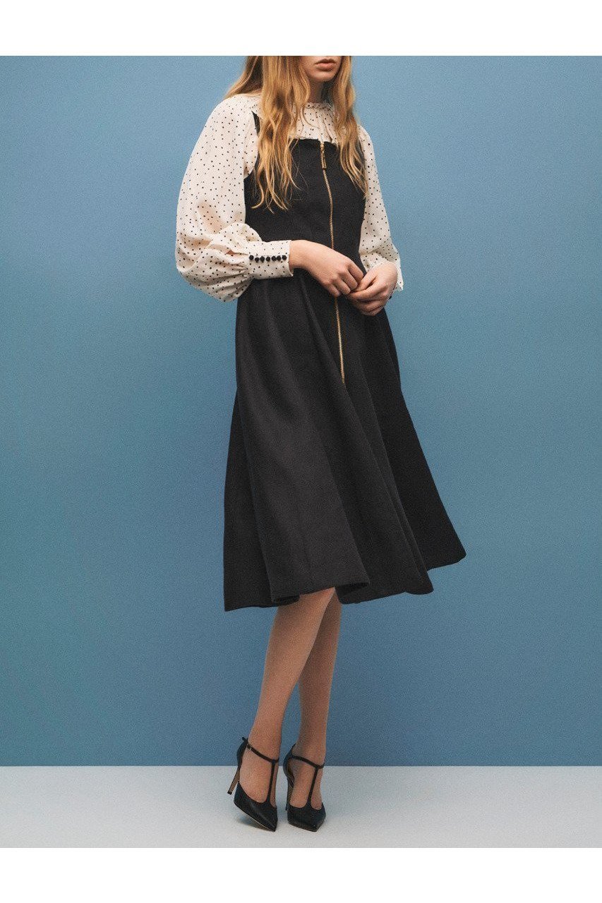 【その他のブランド/Other】のリネン ZIPワンピース 人気、トレンドファッション・服の通販 founy(ファニー) 　ファッション　Fashion　レディースファッション　Fashion for Women　ワンピース　Dresses　チュニック　Tunic Tops & Dresses　カットソー　Cut and Sewn Top　チュニック　Tunic, Long Top　フィット　Fit, Slim Fit　フレア　Flare, Flared　フロント　Front, Front Design　メタル　Metal, Metal Parts　リネン　Linen, Linen Fabric　ロング　Long, Long-Length　新作・新入荷　New Arrivals / New In　other-6|ID: prp329100004942650 ipo3291000000037096689