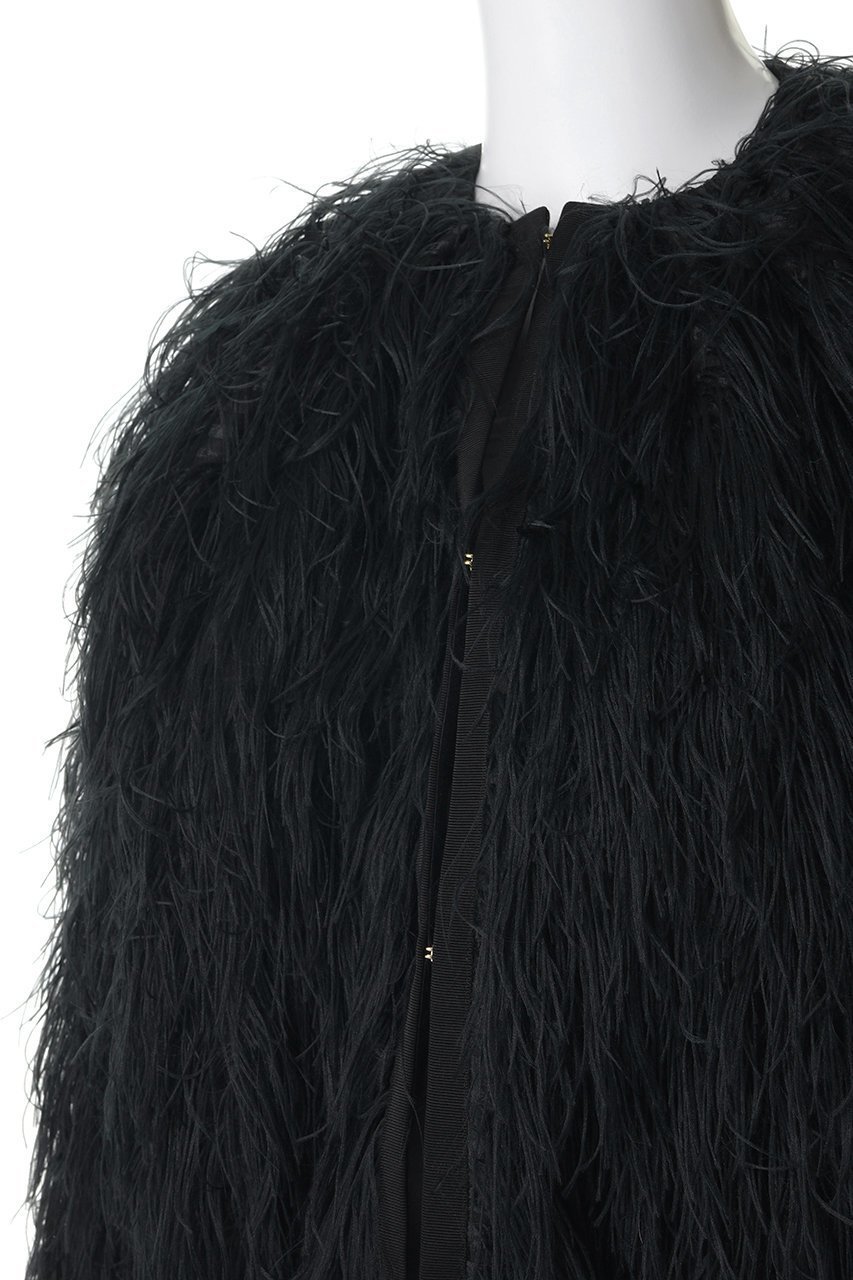 【その他のブランド/Other】のフリンジジャカード ノーカラーブルゾン 人気、トレンドファッション・服の通販 founy(ファニー) 　ファッション　Fashion　レディースファッション　Fashion for Women　アウター　Coat / Outerwear Collection　レディースジャケット・軽アウター　Jackets　ブルゾンジャケット・スポーティアウター　Blouson Jackets　オーガンジー　Organza Fabric　シルク　Silk, 100% Silk　ジャカード／ジャガード　Jacquard, Woven Pattern　ジャケット　Jacket, Outerwear　タイトスカート　Pencil Skirt, Tight Skirt　フリンジ　Fringe, Tassel　フロント　Front, Front Design　ブルゾン　Blouson, Bomber Jacket　エレガント 上品　Elegant　新作・新入荷　New Arrivals / New In　無地　Plain, Solid Color　other-5|ID: prp329100004942651 ipo3291000000037096696