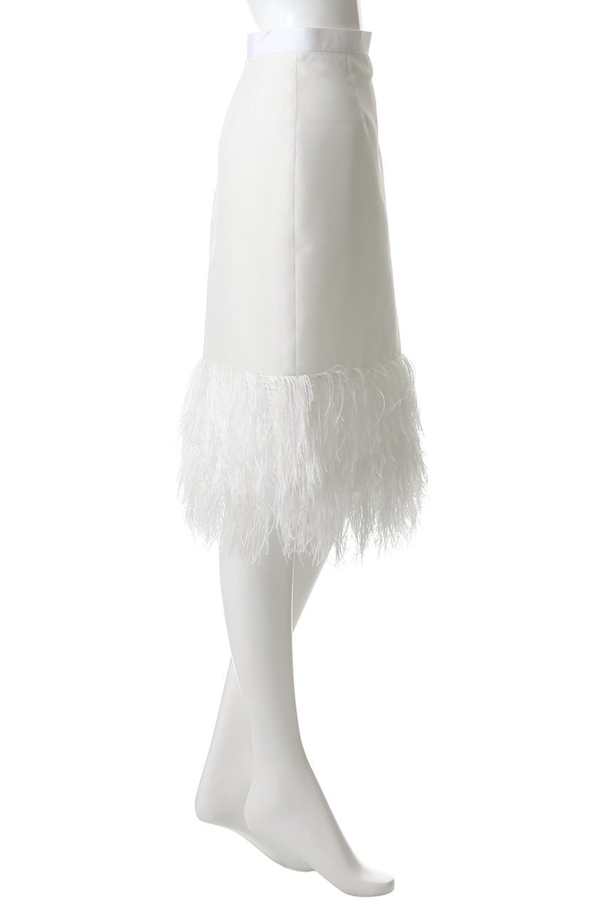 【その他のブランド/Other】のフリンジジャカード タイトスカート 人気、トレンドファッション・服の通販 founy(ファニー) 　ファッション　Fashion　レディースファッション　Fashion for Women　スカート　Skirts　オーガンジー　Organza Fabric　シルク　Silk, 100% Silk　ジャカード／ジャガード　Jacquard, Woven Pattern　タイトスカート　Pencil Skirt, Tight Skirt　新作・新入荷　New Arrivals / New In　無地　Plain, Solid Color　other-3|ID: prp329100004942652 ipo3291000000037096702