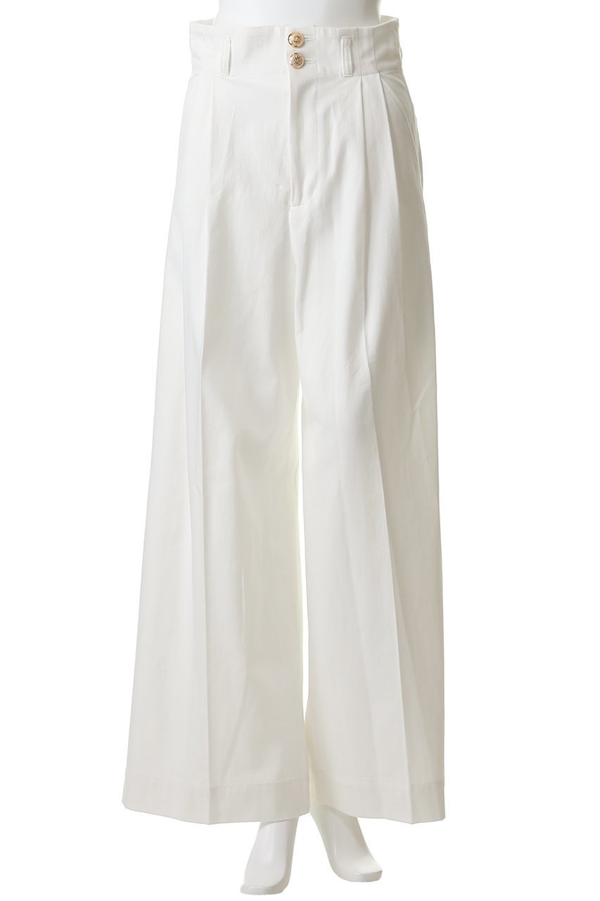 【その他のブランド/Other】のデニムワイドパンツ 人気、トレンドファッション・服の通販 founy(ファニー) 　ファッション　Fashion　レディースファッション　Fashion for Women　パンツ　Pants & Trousers　デニムパンツ・ジーンズ・美脚デニム　Denim Jeans & Pants　エレガント 上品　Elegant　センター　Center, Center Line　デニム　Denim, Jeans Material　フロント　Front, Front Design　メタル　Metal, Metal Parts　ワイド　Wide, Wide Fit　ワーク　Workwear, Utility Style　新作・新入荷　New Arrivals / New In　other-2|ID: prp329100004942654 ipo3291000000037096717