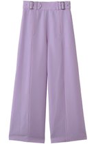 【その他のブランド/Other】のナイロンツイル ベルト付きワイドパンツ パープル|ID: prp329100004942655 ipo3291000000037096724