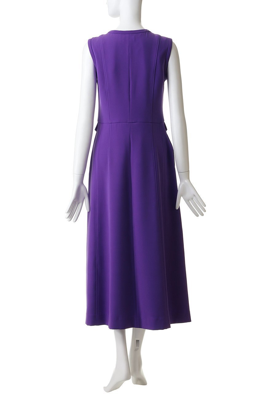 【その他のブランド/Other】のジョーゼット ノースリーブワンピース 人気、トレンドファッション・服の通販 founy(ファニー) 　ファッション　Fashion　レディースファッション　Fashion for Women　ワンピース　Dresses　チュニック　Tunic Tops & Dresses　コンパクト　Compact, Small Size　シンプル　Simple, Minimal　ジョーゼット　Georgette, Semi-Sheer Fabric　スリット　Slit, Slit Detail　チュニック　Tunic, Long Top　デコルテ　Décolleté, Neckline　トレンド　Trend, Trending Now　ドレープ　Drape, Draping Fabric　ノースリーブ　Sleeveless, No-Sleeve　フロント　Front, Front Design　ポケット　Pocket, Pocket Detail　メタル　Metal, Metal Parts　ロング　Long, Long-Length　新作・新入荷　New Arrivals / New In　other-4|ID: prp329100004942656 ipo3291000000037096734