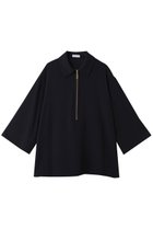 【その他のブランド/Other】のバックサテンジョーゼットフロントメタルファスナー襟付きプルオーバー 人気、トレンドファッション・服の通販 founy(ファニー) ファッション Fashion レディースファッション Fashion for Women トップス・カットソー Cut & Sew Tops シャツ・ブラウス・オフィスカジュアル Elegant Blouses & Button-Ups カジュアルプルオーバー・ニットトップス Pullovers & Knit Tops / Casual Pullovers バッグ Bags ショート Short, Short Length ストレッチ Stretch, Stretchy Fabric スリーブ Sleeve, Long Sleeve / Short Sleeve フロント Front, Front Design 新作・新入荷 New Arrivals / New In thumbnail ネイビー|ID: prp329100004942657 ipo3291000000037096741