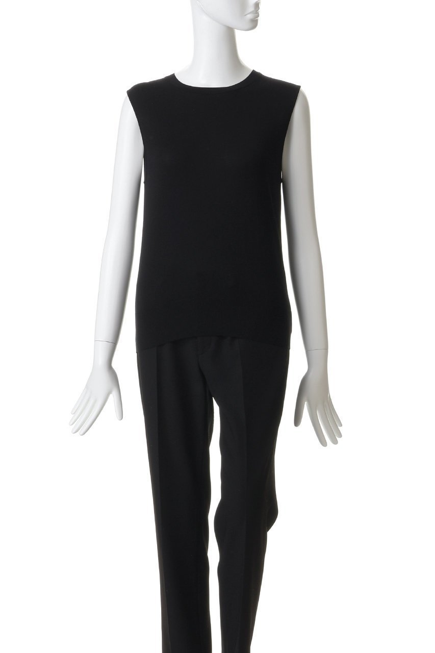 【その他のブランド/Other】のシルクコットン ノースリーブニット 人気、トレンドファッション・服の通販 founy(ファニー) 　ファッション　Fashion　レディースファッション　Fashion for Women　トップス・カットソー　Cut & Sew Tops　ニット　Knit Tops & Sweaters　キャミソール&ノースリーブ　Camisoles & Sleeveless Tops　カジュアルプルオーバー・ニットトップス　Pullovers & Knit Tops / Casual Pullovers　なめらか　Smooth, Silky Texture　インナー　Innerwear　シルク　Silk, 100% Silk　シンプル　Simple, Minimal　ジャケット　Jacket, Outerwear　ノースリーブ　Sleeveless, No-Sleeve　ワイド　Wide, Wide Fit　新作・新入荷　New Arrivals / New In　other-2|ID: prp329100004942660 ipo3291000000037096764