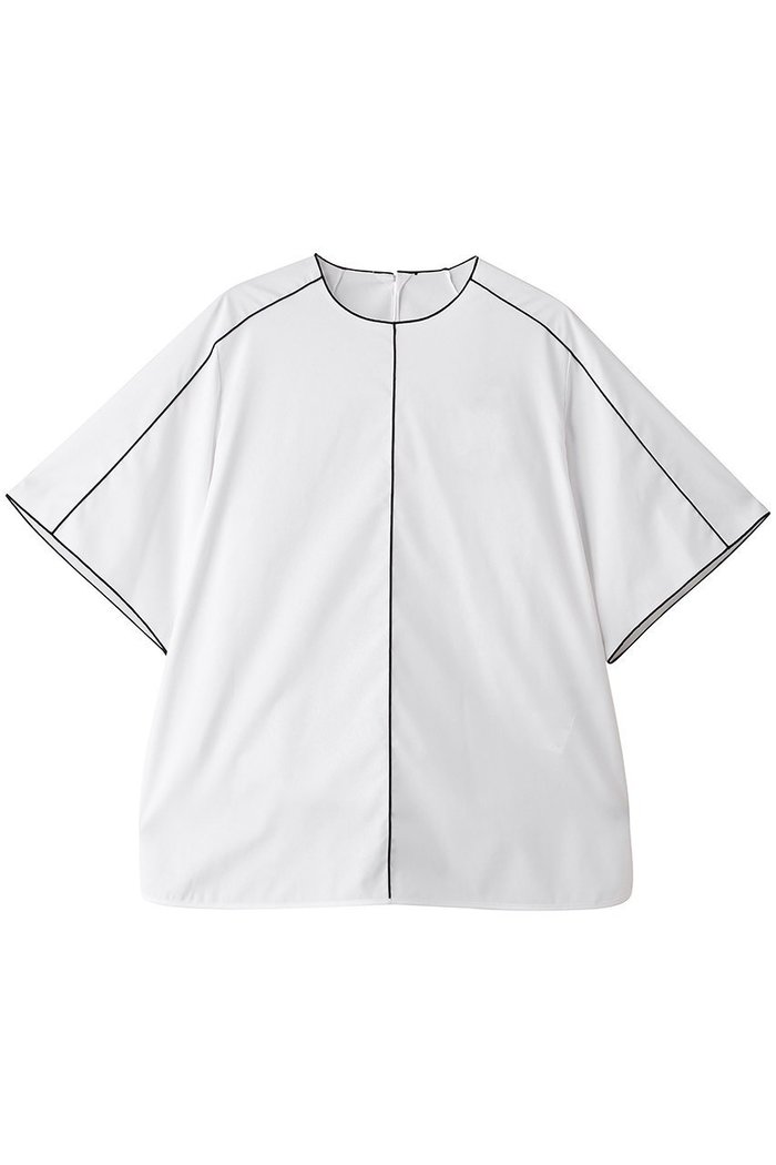 【その他のブランド/Other】の【CYCLAS】パイピング ブラウス インテリア・キッズ・メンズ・レディースファッション・服の通販 founy(ファニー) https://founy.com/ ファッション Fashion レディースファッション Fashion for Women トップス・カットソー Cut & Sew Tops シャツ・ブラウス・オフィスカジュアル Elegant Blouses & Button-Ups シンプル Simple, Minimal スリーブ Sleeve, Long Sleeve / Short Sleeve パイピング Piping, Trim Design フォルム Silhouette, Form リラックス Relax, Relaxed Fit ロング Long, Long-Length 新作・新入荷 New Arrivals / New In |ID: prp329100004942661 ipo3291000000037096768