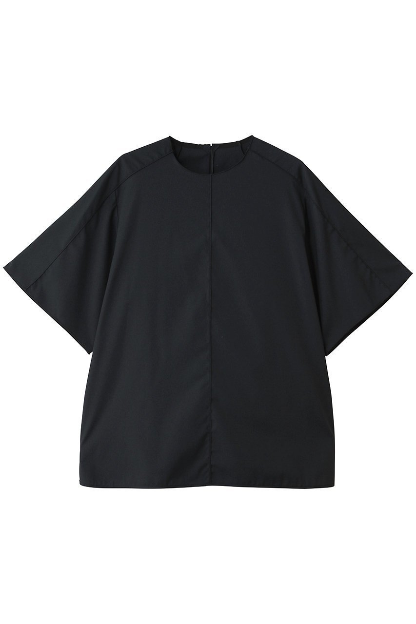 【その他のブランド/Other】の【CYCLAS】パイピング ブラウス インテリア・キッズ・メンズ・レディースファッション・服の通販 founy(ファニー) 　ファッション　Fashion　レディースファッション　Fashion for Women　トップス・カットソー　Cut & Sew Tops　シャツ・ブラウス・オフィスカジュアル　Elegant Blouses & Button-Ups　シンプル　Simple, Minimal　スリーブ　Sleeve, Long Sleeve / Short Sleeve　パイピング　Piping, Trim Design　フォルム　Silhouette, Form　リラックス　Relax, Relaxed Fit　ロング　Long, Long-Length　新作・新入荷　New Arrivals / New In　ネイビー|ID: prp329100004942661 ipo3291000000037096770