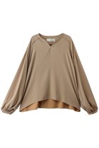 【その他のブランド/Other】の【CYCLAS】ギャザースリーブ スキッパーブラウス ベージュ|ID: prp329100004942662 ipo3291000000037096777