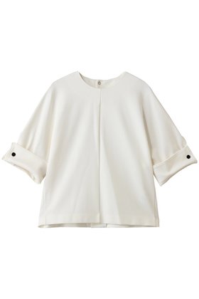 【ストラスブルゴ/STRASBURGO】の【CYCLAS】ポンチ ボタンカットソー 人気、トレンドファッション・服の通販 founy(ファニー) ファッション Fashion レディースファッション Fashion for Women トップス・カットソー Cut & Sew Tops シャツ・ブラウス・オフィスカジュアル Elegant Blouses & Button-Ups ロングTシャツ・Tシャツ Longline T-Shirts & Tees カットソー・ベーシックTシャツ Cut-and-Sewn Tops / Stretch Tees & Basics なめらか Smooth, Silky Texture カットソー Cut and Sewn Top カフス Cuff Design ショート Short, Short Length ストレッチ Stretch, Stretchy Fabric スリーブ Sleeve, Long Sleeve / Short Sleeve タイトスカート Pencil Skirt, Tight Skirt ダブル Double, Double-Breasted モダン Modern, Contemporary ワイド Wide, Wide Fit 新作・新入荷 New Arrivals / New In |ID:prp329100004942672