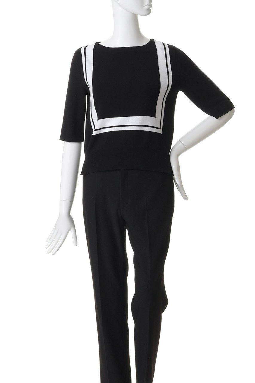 【その他のブランド/Other】の【CYCLAS】半袖デザインニット 人気、トレンドファッション・服の通販 founy(ファニー) 　ファッション　Fashion　レディースファッション　Fashion for Women　トップス・カットソー　Cut & Sew Tops　ニット　Knit Tops & Sweaters　カジュアルプルオーバー・ニットトップス　Pullovers & Knit Tops / Casual Pullovers　バランス　Balance, Style Balance　フォルム　Silhouette, Form　モダン　Modern, Contemporary　半袖　Short Sleeve, Half Sleeve　新作・新入荷　New Arrivals / New In　ビジネス 仕事 通勤　Business / Work / Commuting　other-2|ID: prp329100004942675 ipo3291000000037096871