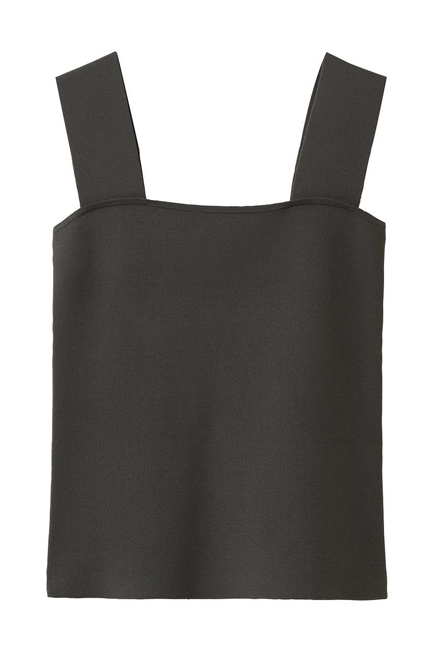 【その他のブランド/Other】の【CYCLAS】ミラノリブ タンクトップ インテリア・キッズ・メンズ・レディースファッション・服の通販 founy(ファニー) 　ファッション　Fashion　レディースファッション　Fashion for Women　トップス・カットソー　Cut & Sew Tops　ニット　Knit Tops & Sweaters　カジュアルプルオーバー・ニットトップス　Pullovers & Knit Tops / Casual Pullovers　インナー　Innerwear　カーディガン　Cardigan, Knitwear　ジャケット　Jacket, Outerwear　タンク　Tank Top, Sleeveless Top　マニッシュ　Mannish, Boyish　ミラノリブ　Milano Rib, Milano Stitch　エレガント 上品　Elegant　新作・新入荷　New Arrivals / New In　チャコール|ID: prp329100004942676 ipo3291000000037096877