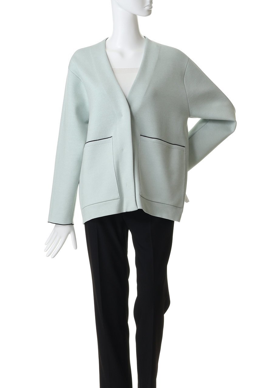 【その他のブランド/Other】の【CYCLAS】ニットジャケット 人気、トレンドファッション・服の通販 founy(ファニー) 　ファッション　Fashion　レディースファッション　Fashion for Women　インナー　Innerwear　カーディガン　Cardigan, Knitwear　ショルダー　Shoulder, Shoulder Strap　シルク　Silk, 100% Silk　シルケット　Silket, Silky Cotton　ジャケット　Jacket, Outerwear　ストレッチ　Stretch, Stretchy Fabric　ポケット　Pocket, Pocket Detail　ミドル　Middle Length, Mid Height　ミラノリブ　Milano Rib, Milano Stitch　新作・新入荷　New Arrivals / New In　other-2|ID: prp329100004942677 ipo3291000000037096887