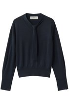【その他のブランド/Other】の【CYCLAS】シルク混 ボウタイニット 人気、トレンドファッション・服の通販 founy(ファニー) ファッション Fashion レディースファッション Fashion for Women トップス・カットソー Cut & Sew Tops ニット Knit Tops & Sweaters カジュアルプルオーバー・ニットトップス Pullovers & Knit Tops / Casual Pullovers おすすめ Recommended / Our Picks なめらか Smooth, Silky Texture カフス Cuff Design シルク Silk, 100% Silk ミラノリブ Milano Rib, Milano Stitch 新作・新入荷 New Arrivals / New In thumbnail ネイビー|ID: prp329100004942678 ipo3291000000037096895