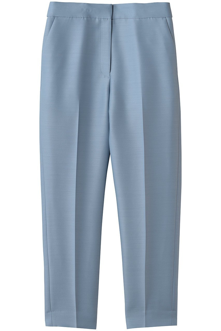 【その他のブランド/Other】の【CYCLAS】シルクウール テーパードパンツ インテリア・キッズ・メンズ・レディースファッション・服の通販 founy(ファニー) 　ファッション　Fashion　レディースファッション　Fashion for Women　パンツ　Pants & Trousers　エレガント 上品　Elegant　シルク　Silk, 100% Silk　センター　Center, Center Line　プレーン　Plain, Simple　新作・新入荷　New Arrivals / New In　ブルー|ID: prp329100004942682 ipo3291000000037096925