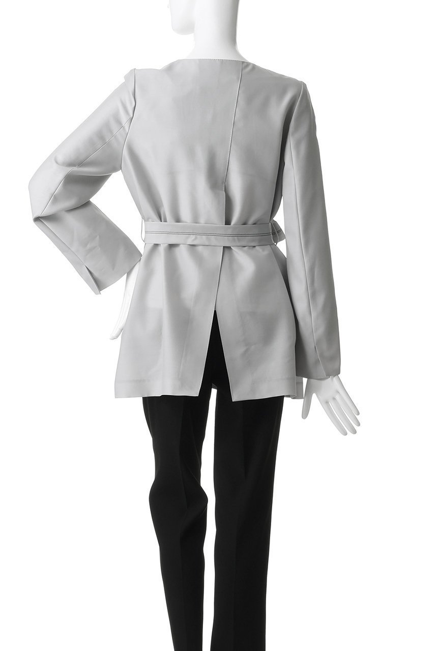 【その他のブランド/Other】の【CYCLAS】ウールシルクジャケット 人気、トレンドファッション・服の通販 founy(ファニー) 　ファッション　Fashion　レディースファッション　Fashion for Women　アウター　Coat / Outerwear Collection　コート・ロングコート・ピーコート　Long Coats, Peacoats & More　レディースジャケット・軽アウター　Jackets　ショート　Short, Short Length　シルク　Silk, 100% Silk　タフタ　Taffeta, Structured Fabric　フォルム　Silhouette, Form　ループ　Loop, Loop Knit　新作・新入荷　New Arrivals / New In　other-4|ID: prp329100004942683 ipo3291000000037096935