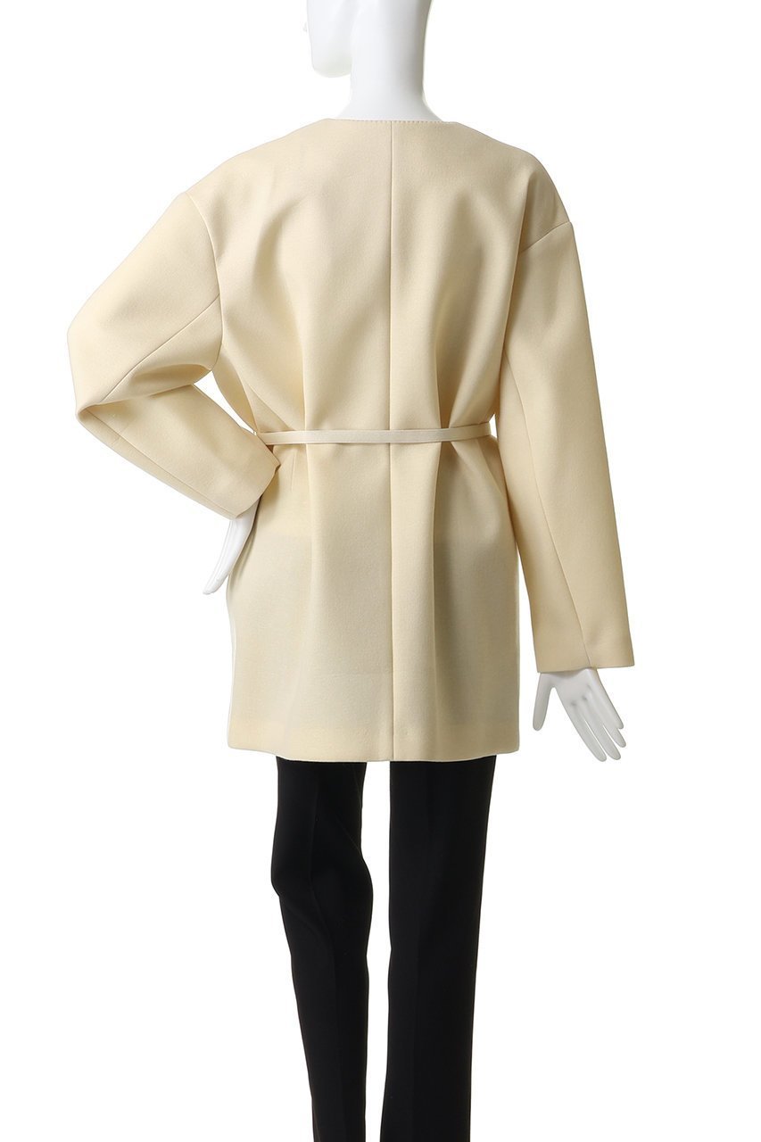 【その他のブランド/Other】の【CYCLAS】ベルト付き ボンディングジャケット 人気、トレンドファッション・服の通販 founy(ファニー) 　ファッション　Fashion　レディースファッション　Fashion for Women　アウター　Coat / Outerwear Collection　コート・ロングコート・ピーコート　Long Coats, Peacoats & More　レディースジャケット・軽アウター　Jackets　ベルト&ウエストマーク　Belts & Waist Accessories　おすすめ　Recommended / Our Picks　エレガント 上品　Elegant　ショート　Short, Short Length　シンプル　Simple, Minimal　ジャケット　Jacket, Outerwear　ボンディング　Bonding, Bonded Fabric　新作・新入荷　New Arrivals / New In　other-4|ID: prp329100004942684 ipo3291000000037096946