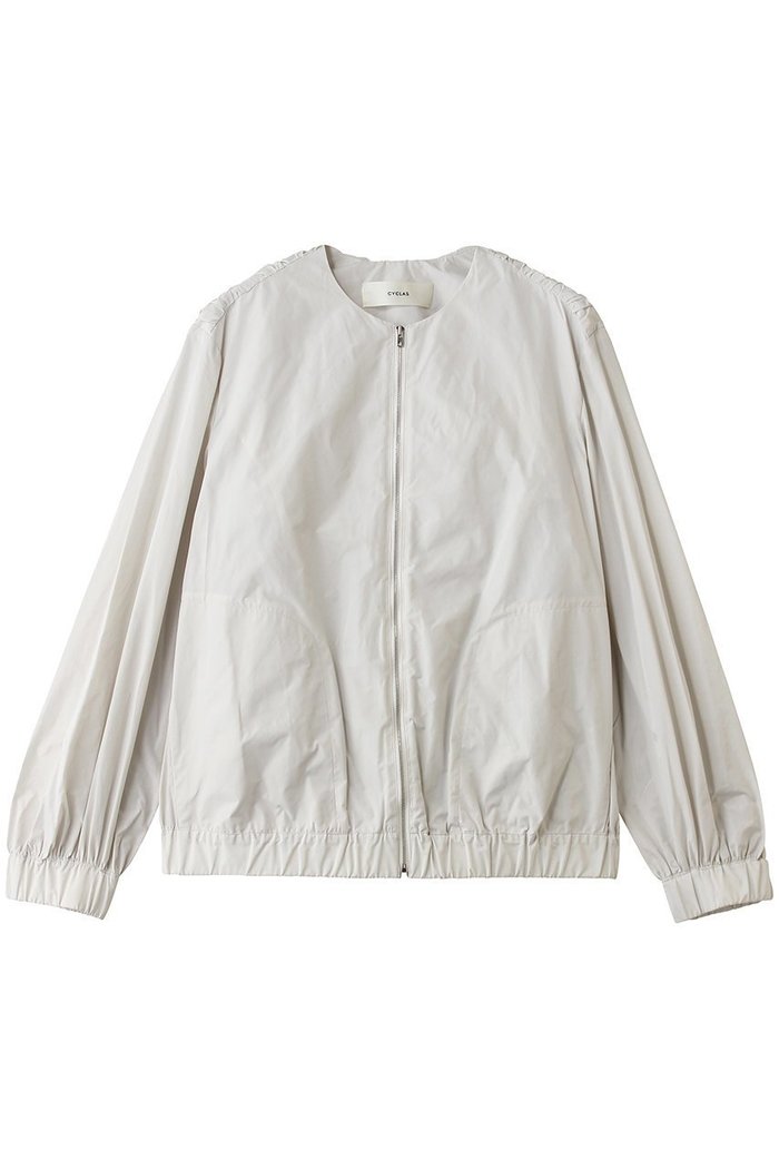 【ストラスブルゴ/STRASBURGO】の【CYCLAS】ショルダーギャザー ブルゾン インテリア・キッズ・メンズ・レディースファッション・服の通販 founy(ファニー) https://founy.com/ ファッション Fashion レディースファッション Fashion for Women アウター Coat / Outerwear Collection レディースジャケット・軽アウター Jackets ブルゾンジャケット・スポーティアウター Blouson Jackets ギャザー Gathered, Ruffled コンパクト Compact, Small Size ショルダー Shoulder, Shoulder Strap ジャケット Jacket, Outerwear バランス Balance, Style Balance フォルム Silhouette, Form ブルゾン Blouson, Bomber Jacket マニッシュ Mannish, Boyish ワイド Wide, Wide Fit 新作・新入荷 New Arrivals / New In |ID: prp329100004942686 ipo3291000000037096960