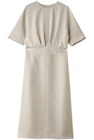 【ストラスブルゴ/STRASBURGO】の【CYCLAS】ダブルクロス ウエストタックワンピース 人気、トレンドファッション・服の通販 founy(ファニー) ファッション Fashion レディースファッション Fashion for Women ワンピース Dresses チュニック Tunic Tops & Dresses エレガント 上品 Elegant ダブル Double, Double-Breasted チュニック Tunic, Long Top ドッキング Docking, Mixed Material バランス Balance, Style Balance プリーツ Pleats, Pleated ロング Long, Long-Length 定番 Standard, Basic Item 新作・新入荷 New Arrivals / New In |ID:prp329100004942691