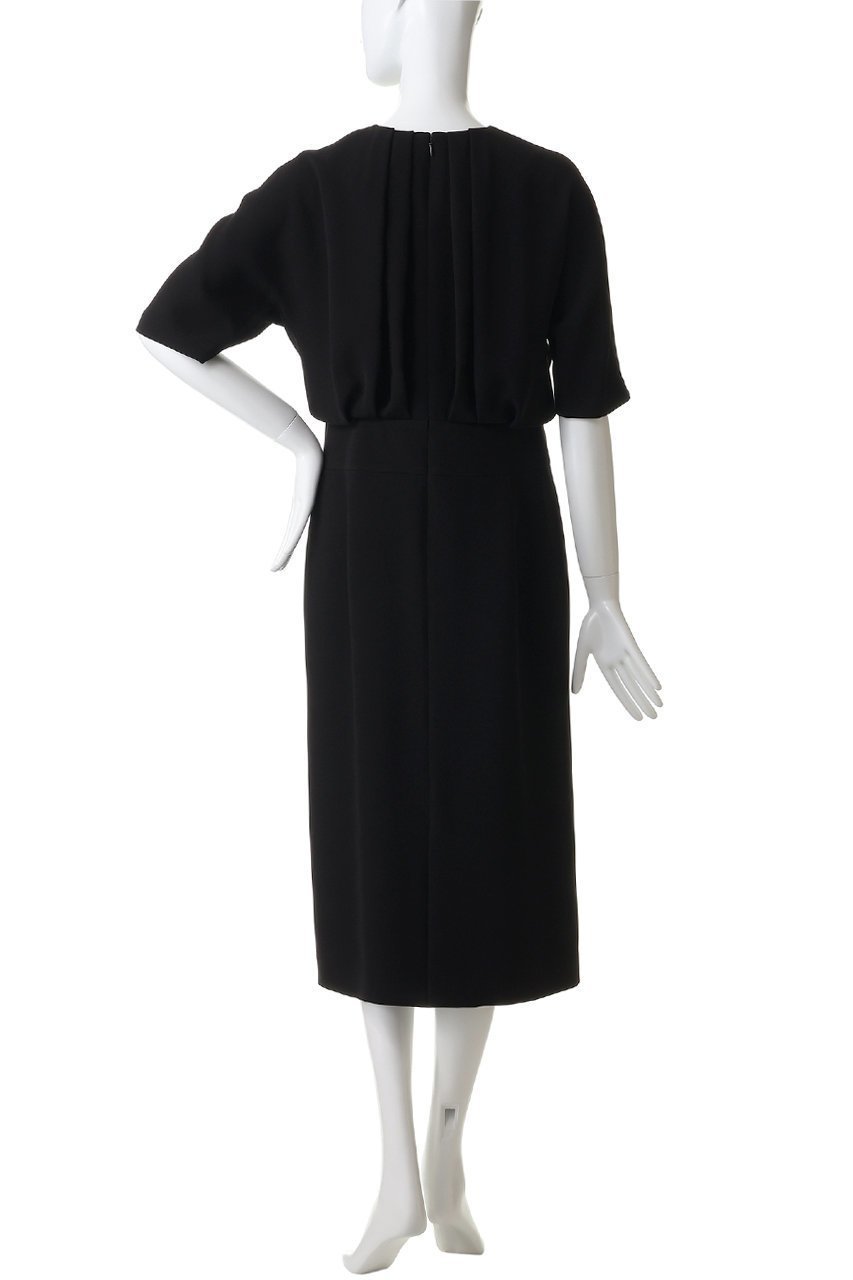 【その他のブランド/Other】の【CYCLAS】ダブルクロス ウエストタックワンピース 人気、トレンドファッション・服の通販 founy(ファニー) 　ファッション　Fashion　レディースファッション　Fashion for Women　ワンピース　Dresses　チュニック　Tunic Tops & Dresses　エレガント 上品　Elegant　ダブル　Double, Double-Breasted　チュニック　Tunic, Long Top　ドッキング　Docking, Mixed Material　バランス　Balance, Style Balance　プリーツ　Pleats, Pleated　ロング　Long, Long-Length　定番　Standard, Basic Item　新作・新入荷　New Arrivals / New In　other-4|ID: prp329100004942691 ipo3291000000037097004