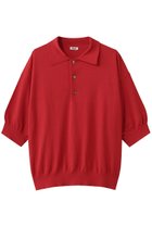 【オブラダ/Oblada】のサマーヘンリーポロニット レッド|ID: prp329100004942693 ipo3291000000037097037