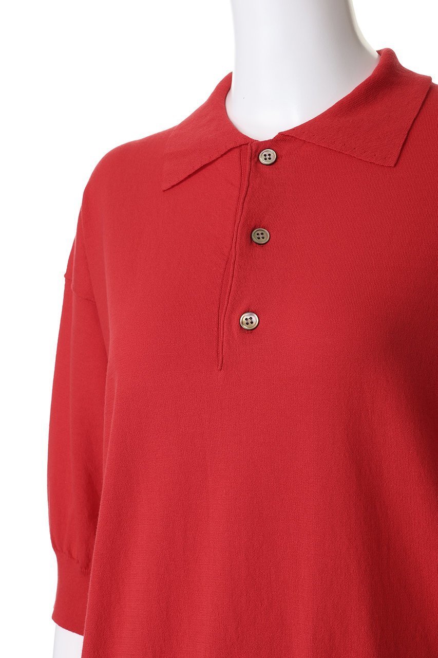 【オブラダ/Oblada】のサマーヘンリーポロニット 人気、トレンドファッション・服の通販 founy(ファニー) 　ファッション　Fashion　レディースファッション　Fashion for Women　トップス・カットソー　Cut & Sew Tops　ニット　Knit Tops & Sweaters　カジュアルプルオーバー・ニットトップス　Pullovers & Knit Tops / Casual Pullovers　スポーティ　Sporty, Casual Athletic　フォルム　Silhouette, Form　エレガント 上品　Elegant　夏　Summer　新作・新入荷　New Arrivals / New In　other-5|ID: prp329100004942693 ipo3291000000037097041