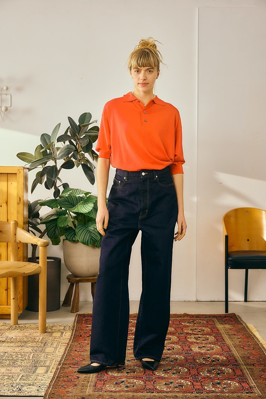 【オブラダ/Oblada】のサマーヘンリーポロニット 人気、トレンドファッション・服の通販 founy(ファニー) 　ファッション　Fashion　レディースファッション　Fashion for Women　トップス・カットソー　Cut & Sew Tops　ニット　Knit Tops & Sweaters　カジュアルプルオーバー・ニットトップス　Pullovers & Knit Tops / Casual Pullovers　スポーティ　Sporty, Casual Athletic　フォルム　Silhouette, Form　エレガント 上品　Elegant　夏　Summer　新作・新入荷　New Arrivals / New In　other-6|ID: prp329100004942693 ipo3291000000037097042