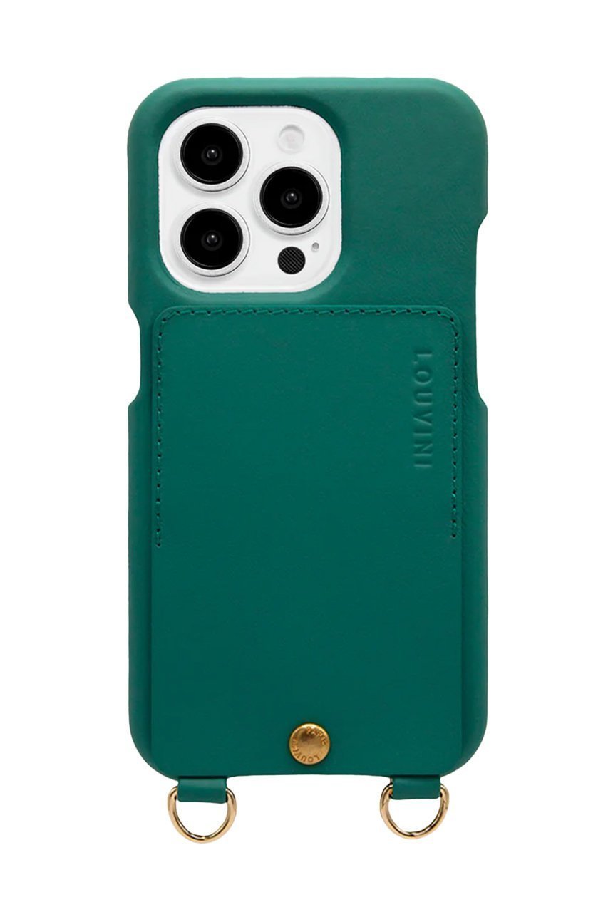 【ルヴィニ パリ/Louvini Paris】のiPhone15 スマホケース LOU インテリア・キッズ・メンズ・レディースファッション・服の通販 founy(ファニー) 　ファッション　Fashion　レディースファッション　Fashion for Women　iPhone アイフォーン　iPhone　なめらか　Smooth, Silky Texture　カメラ　Camera Accessories　スマホケース　Smartphone Case　ポケット　Pocket, Pocket Detail　再入荷　Restock / Back in Stock　EMERALD|ID: prp329100004942700 ipo3291000000037097107