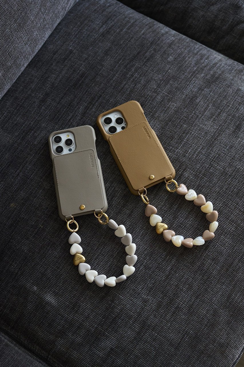 【ルヴィニ パリ/Louvini Paris】のiPhone15 スマホケース LOU 人気、トレンドファッション・服の通販 founy(ファニー) 　ファッション　Fashion　レディースファッション　Fashion for Women　iPhone アイフォーン　iPhone　なめらか　Smooth, Silky Texture　カメラ　Camera Accessories　スマホケース　Smartphone Case　ポケット　Pocket, Pocket Detail　再入荷　Restock / Back in Stock　other-4|ID: prp329100004942700 ipo3291000000037097112