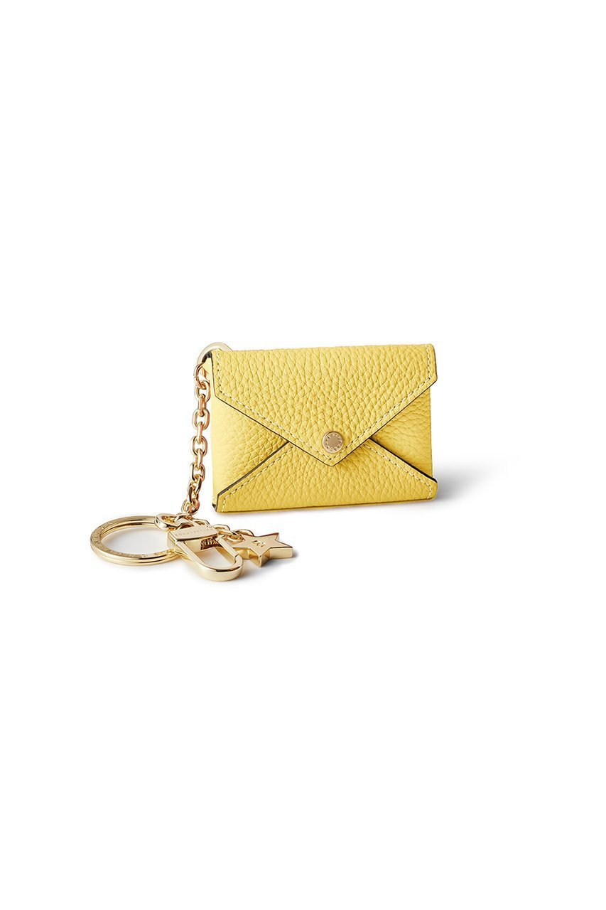 【ボナベンチュラ/BONAVENTURA】の【UNISEX】スターキーホルダー シュリンクレザー インテリア・キッズ・メンズ・レディースファッション・服の通販 founy(ファニー) 　ファッション　Fashion　レディースファッション　Fashion for Women　キーホルダー　Keychain, Key Holder　コーティング　Coating, Coated Finish　チャーム　Charm, Pendant　ユニセックス　Unisex, Genderless　ラップ　Wrap, Wrap Design　エレガント 上品　Elegant　新作・新入荷　New Arrivals / New In　イエロー|ID: prp329100004942704 ipo3291000000037097152