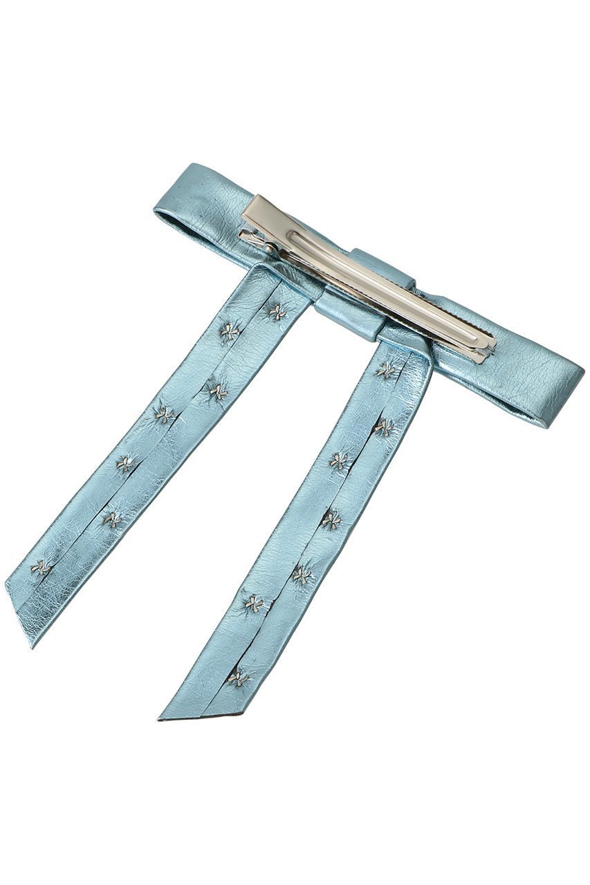 【メゾンスペシャル/MAISON SPECIAL】のLeather Ribbon barrette/レザーバレッタ 人気、トレンドファッション・服の通販 founy(ファニー) 　ファッション　Fashion　レディースファッション　Fashion for Women　シュシュ&ヘアアクセ/ヘアアレンジ　Scrunchies & Hair Accessories　おすすめ　Recommended / Our Picks　アクセサリー　Fashion Accessories　スタッズ　Studs, Metal Accents　ハーフ　Half, Half-Length　バレッタ　Barrette, Hair Clip　パーティ　Party, Party Style　フロント　Front, Front Design　リボン　Ribbon, Bow　再入荷　Restock / Back in Stock　other-2|ID: prp329100004942708 ipo3291000000037097187